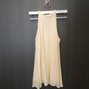 S Cream Halter Dress! Perfect for this summer!